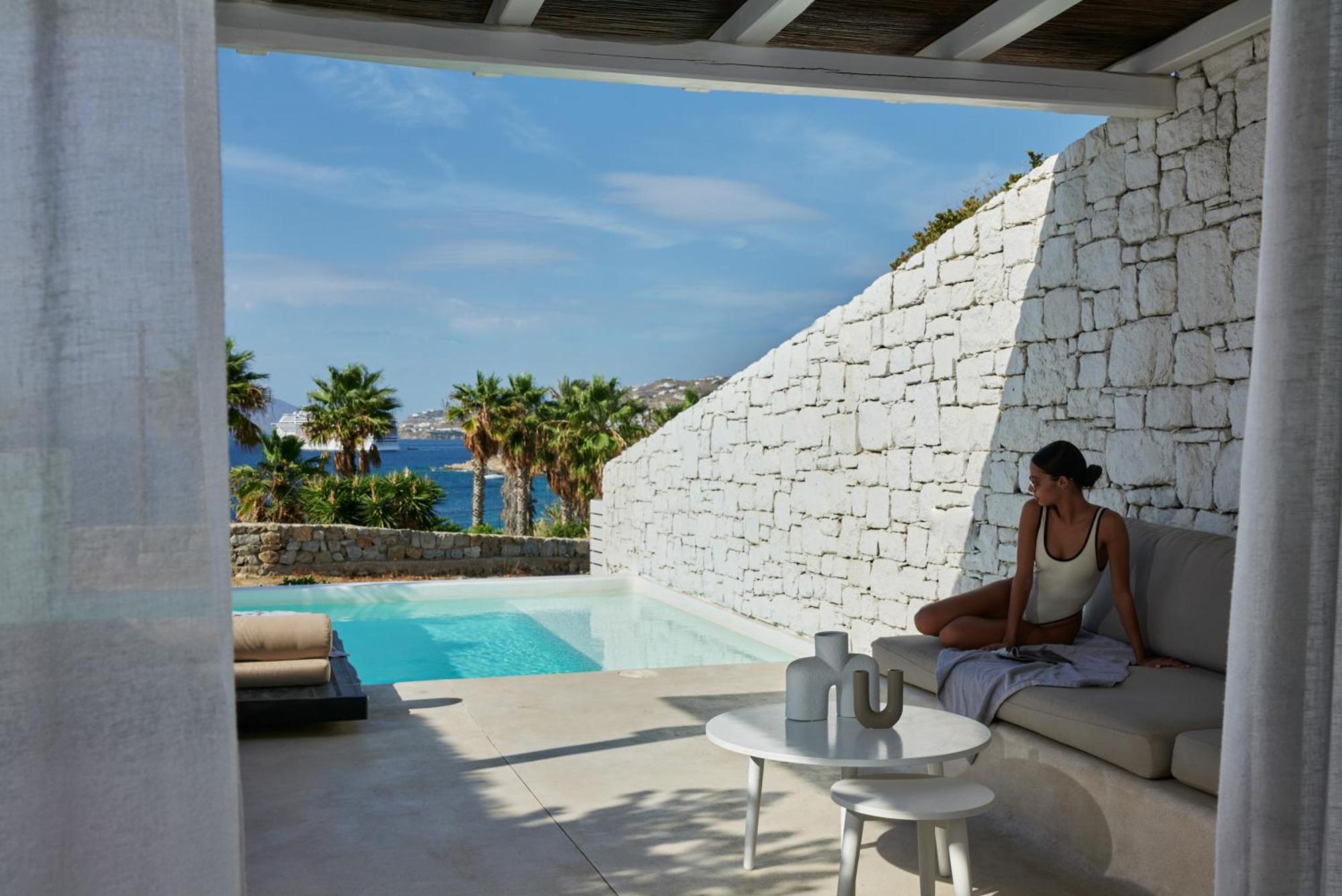 미코노스 어스 스위트 호텔 Mykonos Town 외부 사진
